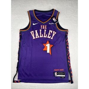 Devin Booker Phoenix Suns Nike Authentic"The Valley" City Jersey Men Sz 48 L NWT